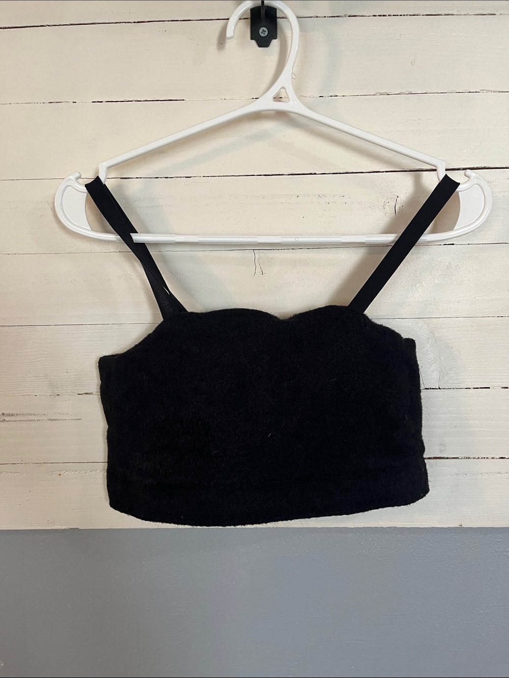 Gym shark Black Cropped Cami Top